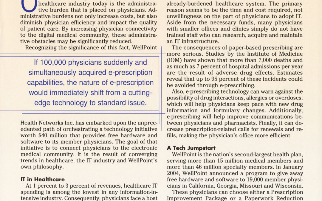 Health Management Technology July 2004