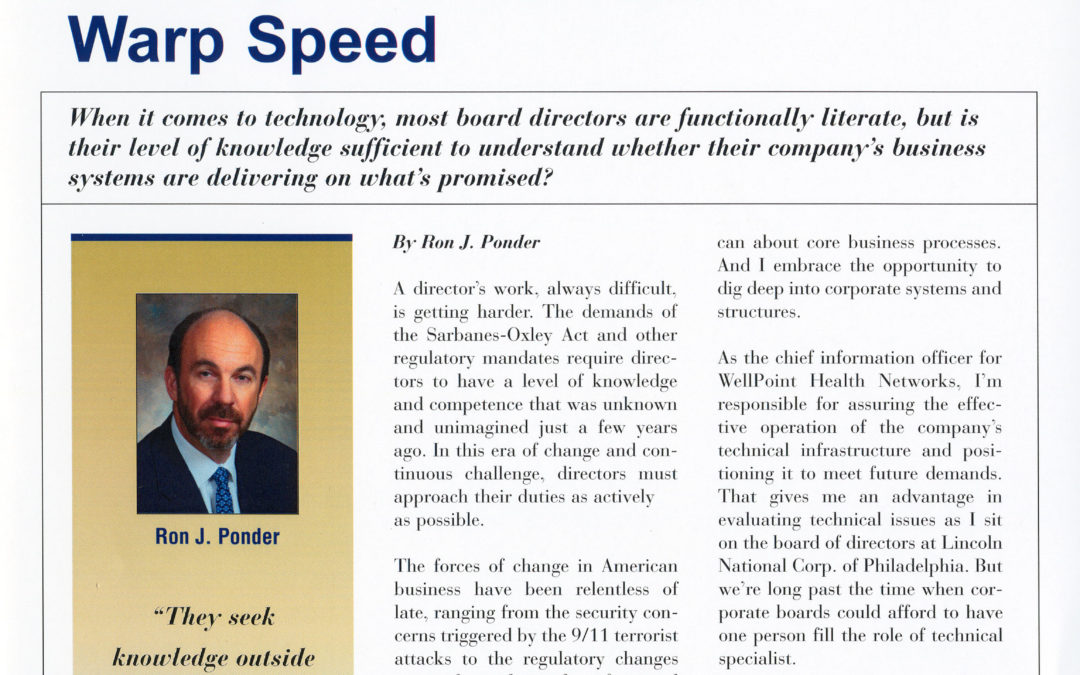 Directorship Jan 2005