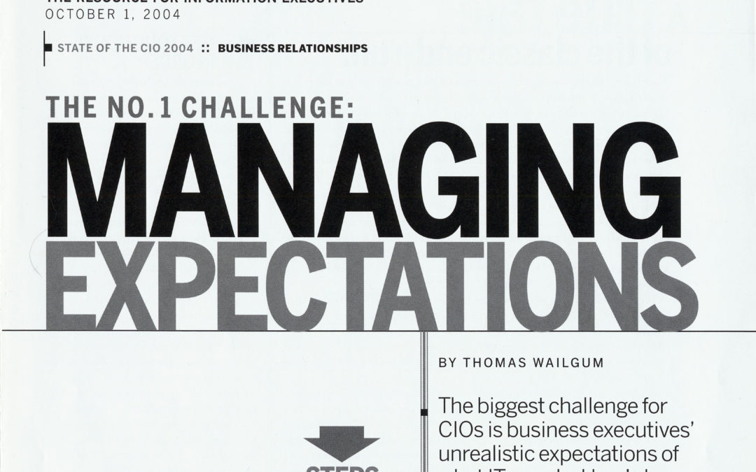 CIO Oct 2004